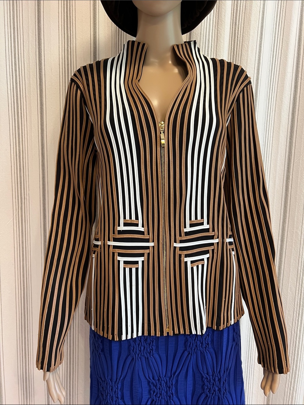 Unique Chico’s Jacket VINTAGE - Picture 2 of 11